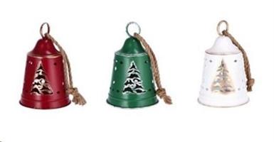 Decorazione Ferro Campana A3C Natale D18Xh28