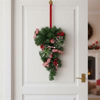 Ghirlanda Natal C/Nastro Cm26X45,5