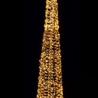 Albero Natale Oro 1800L Est D35X210