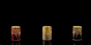 Lampada Cilindro Vetro 10Led A3C Natale D9X12