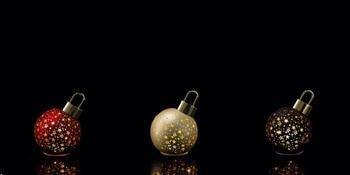 Pallina Natale Vetro 10Led A3C Natale D12