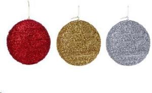 Pallina Natale Ass3Col D15
