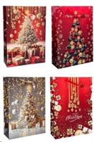 Borsa In Carta A4D Natale Cm50X20Xh70
