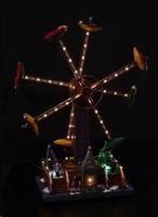 Giostra Res+Pla 77Led Natale 37X19Xh48