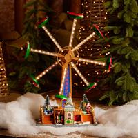 Giostra Res+Pla 77Led Natale 37X19Xh48