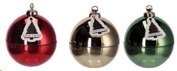 Candela Profumata Pallina Natale A3Col D11Xh13