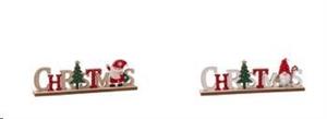 Decorazione Mdf A2C Natale Cm30X4Xh9,5