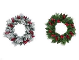 Ghirlanda C/Bacche A2Mod Natale D60