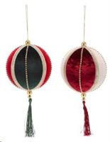 Decorazione Albero Pallina A2C Natale D10Xh21