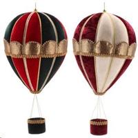 Decorazione Natale Mongolfiera A2C D24,5Xh44