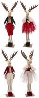 Decorazione Natale Renna A2M2C Cm16X9Xh59