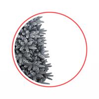 Albero Natale Innevato Pvc+Pe Marilleva 829 Rami D.80XH195