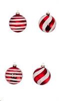 Pallina Natale Vetro Bicolore A2D2F E12 D8