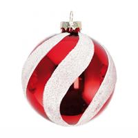 Pallina Natale Vetro Bicolore A2D2F E12 D8