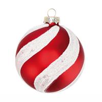 Pallina Natale Vetro Bicolore A2D2F E12 D8