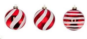 Pallina Natale Vetro Bicolore A2F E6 D12