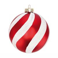 Pallina Natale Vetro Bicolore A2F E6 D12