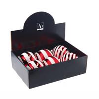 Pallina Natale Vetro Bicolore A2F E6 D12