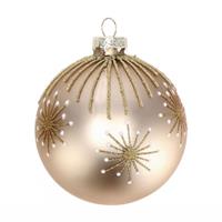 Pallina Natale Vetro D8