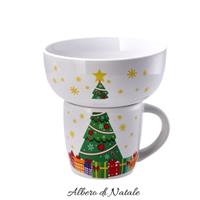 Servizio Colazione Ceramica A4D Natale