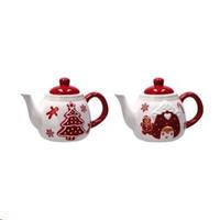 Teiera Ceramica Natale Cm19X12Xh13