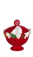 Scatola Coppa Ceramica Natale D15Xh16