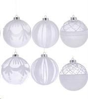 Pallina Natale Vetro Trasparente A3D2F Ex6 D12
