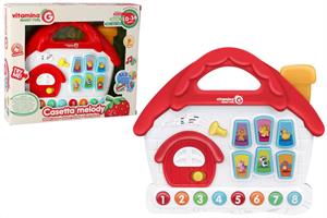 Casetta Musicale Animali B/O C/L/S/Versi Anim T-M