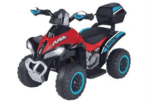 Quad B/O 6V 4.5Ah  Motore 1X15W Rosso