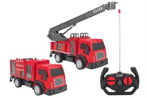 R/C Camion Pompieri Sc 1:24 C/L 27Mhz Full Func 2A