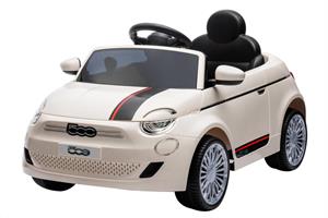 Auto Elettr Fiat 500E Bianca 12V 4,5Ah R/C 2,4Ghz