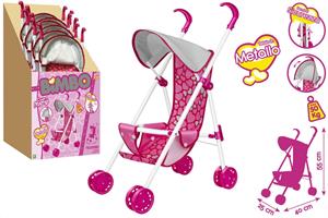 Passeggino C/Cappottina 25*55H*40Cm,50Kg 6Pz F/D