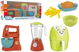 Set 3Pz Elettrodomestici C/Accessori 2 Ass