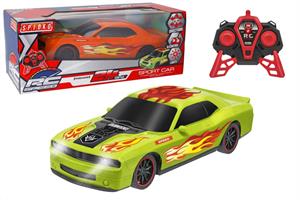 R/C Auto Sport Sc 1:10 C/Luci 2,4Ghz 7F 2Col