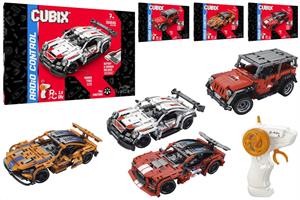Cubix Auto R/C 2,4Ghz C/Pacco Batterie 4Ass