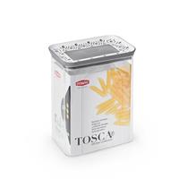 Barattolo Rettangolare Tosca 2.2Lt Bianco/Stone Grey