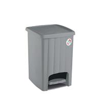 Pattumiera Margherita A Pedale Stone Grey