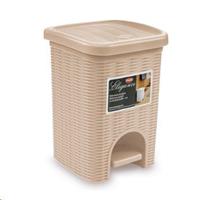 Pattumiera da bagno Elegance cashmere 6lt