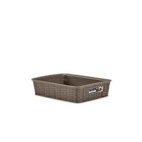 Cestino Elegance M Tortora 25X19,5XH.6