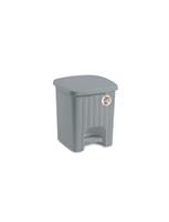 Pattumiera Pedalina Quadra Stone Grey