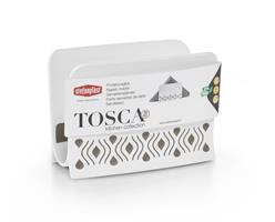 Portatovaglioli Tosca Bianco/Tortora