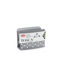 Portatovaglioli Tosca Stone Grey/Bianco