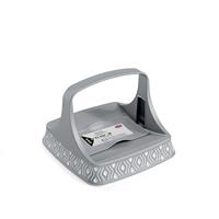 Portatovaglioli Orizzontale Tosca Stone Grey/Bianco