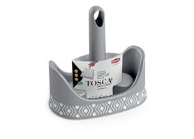 Portabicchieri Tosca Stone Grey/Bianco