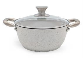 Casseruola 2M cm.20 Rewe con coperchio in vetro Accademia Mugnano