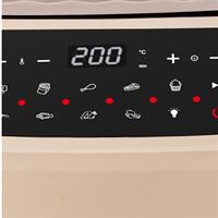 Friggitrice Ad Aria 9.2 Lt Iridea Champagne Tognana