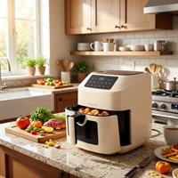 Friggitrice Ad Aria 9.2 Lt Iridea Champagne Tognana