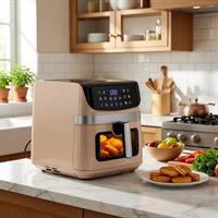 Friggitrice Ad Aria 9 Lt Iridea Champagne Tognana