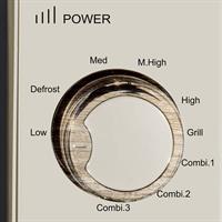 Forno Microonde 20Lt Con Grill Iridea Champagne Tognana