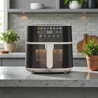 Friggitrice Ad Aria 6 Lt Iridea Champagne Tognana